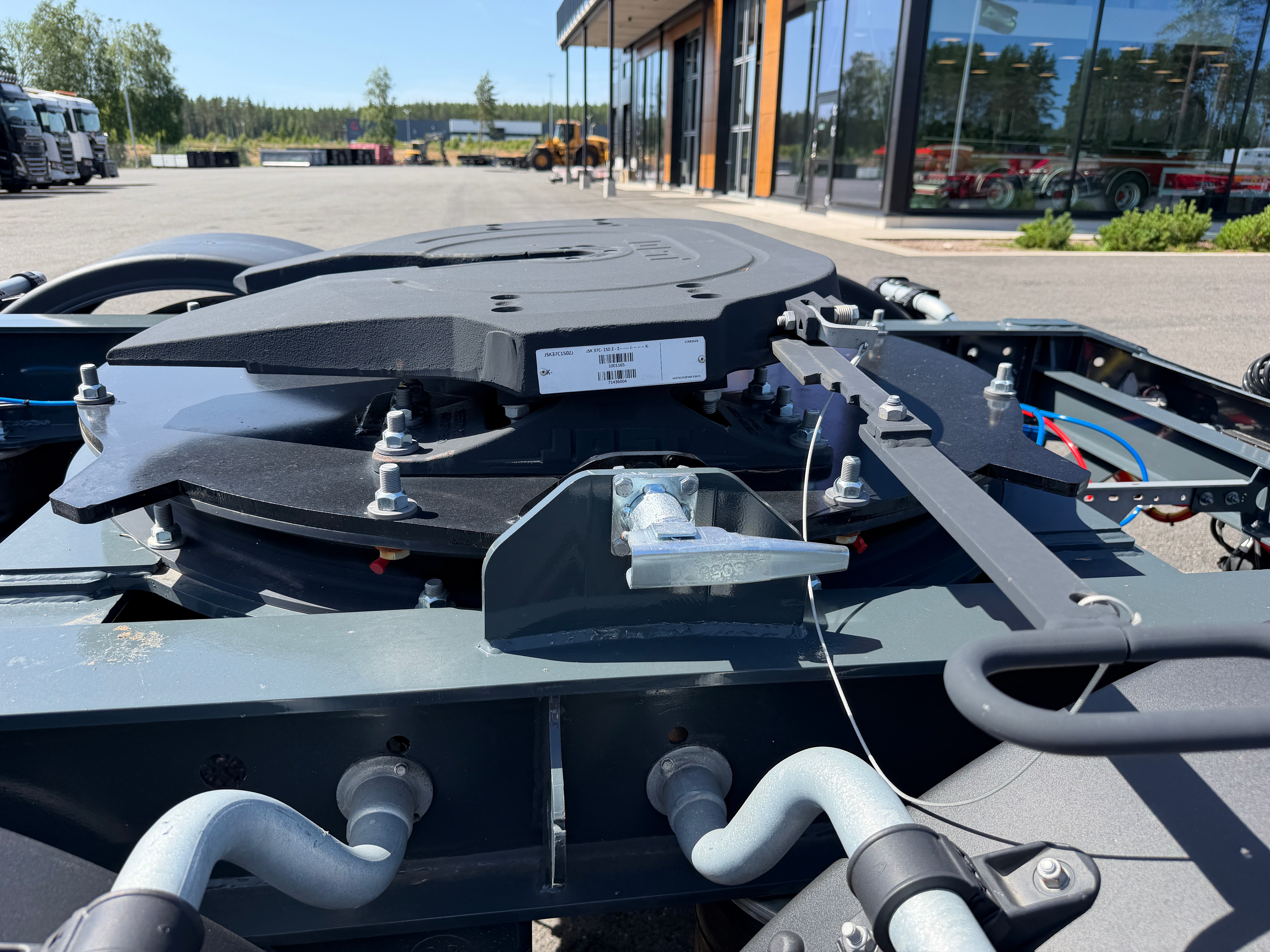 Hakarps - LECI TRAILER  2 axlad dolly med supersingel hjul