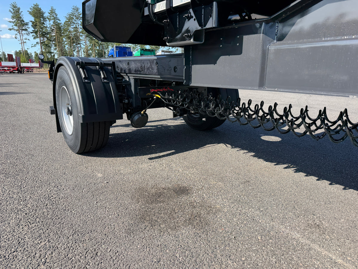 3 axlad Langendorf - Tipptrailer med skjutbar sista axel