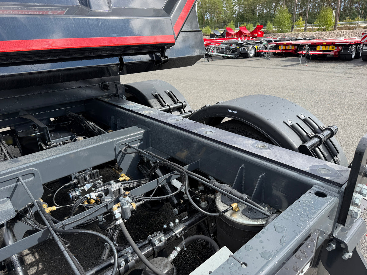 3 axlad Langendorf - Tipptrailer med skjutbar trippel