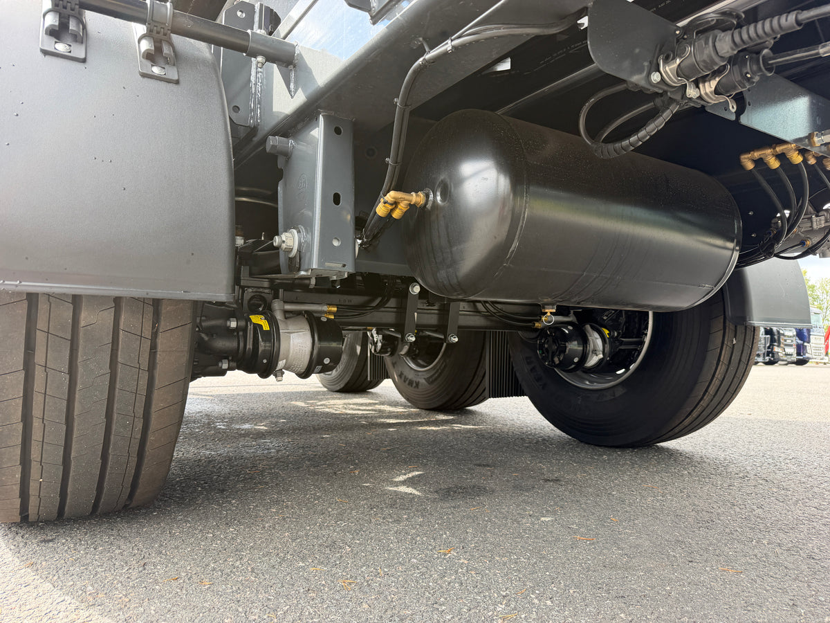 3 axlad Langendorf - Tipptrailer med skjutbar trippel