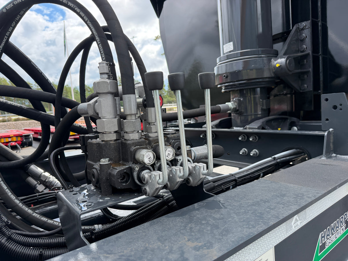 3 axlad Langendorf - Tipptrailer med skjutbar trippel