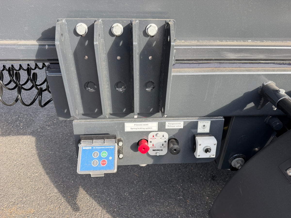 3 axlad Langendorf - Tipptrailer med skjutbar trippel