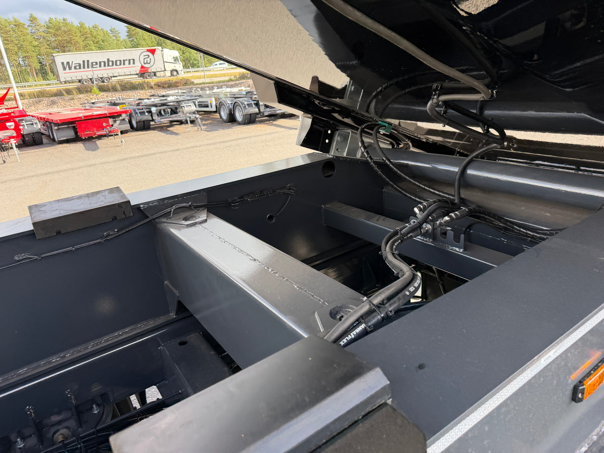 3 axlad Langendorf - Tipptrailer med skjutbar trippel