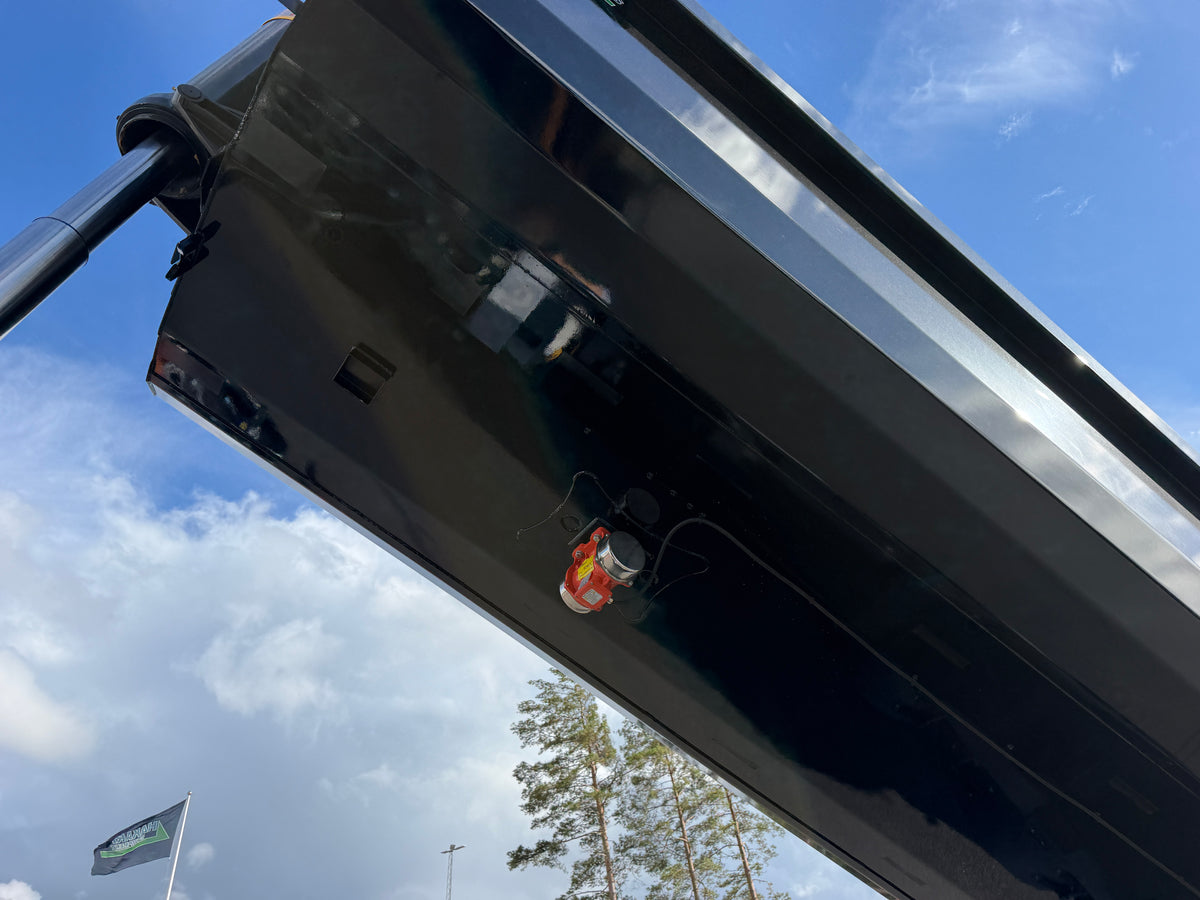 3 axlad Langendorf - Tipptrailer med skjutbar trippel
