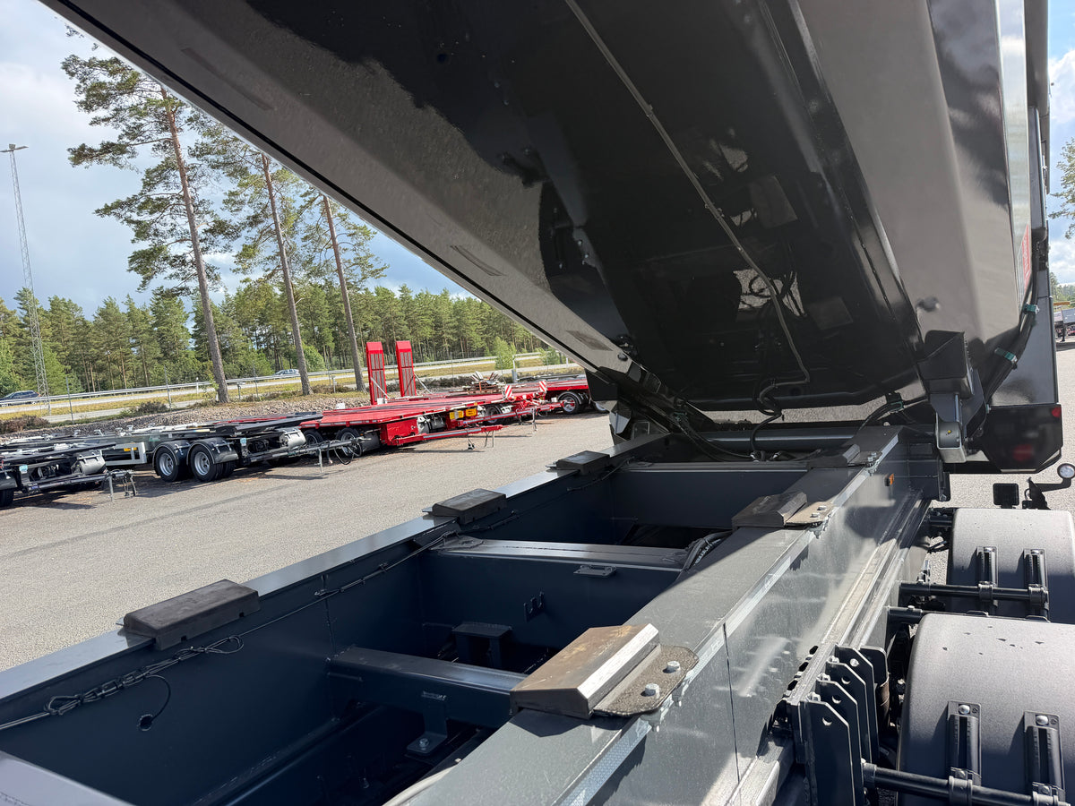 3 axlad Langendorf - Tipptrailer med skjutbar trippel