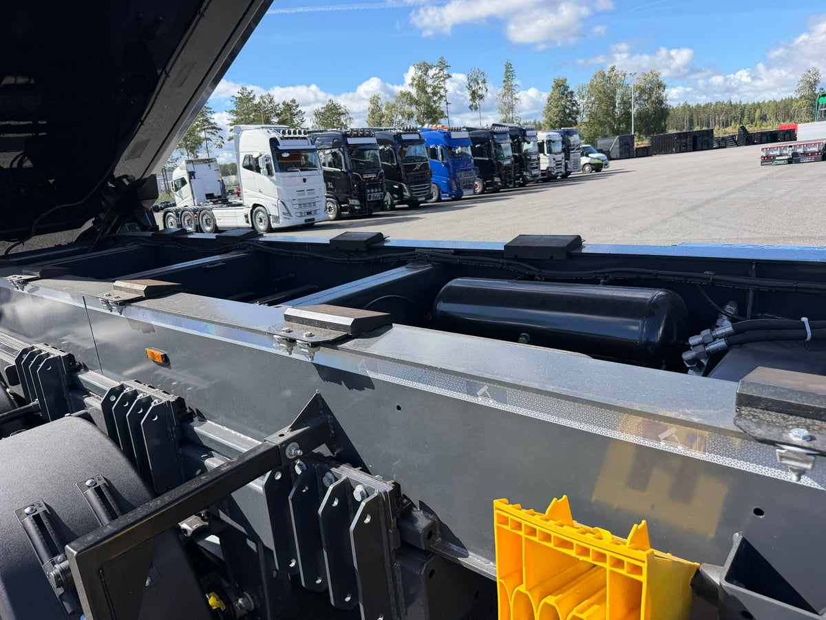 3 axlad Langendorf - Tipptrailer med skjutbar trippel