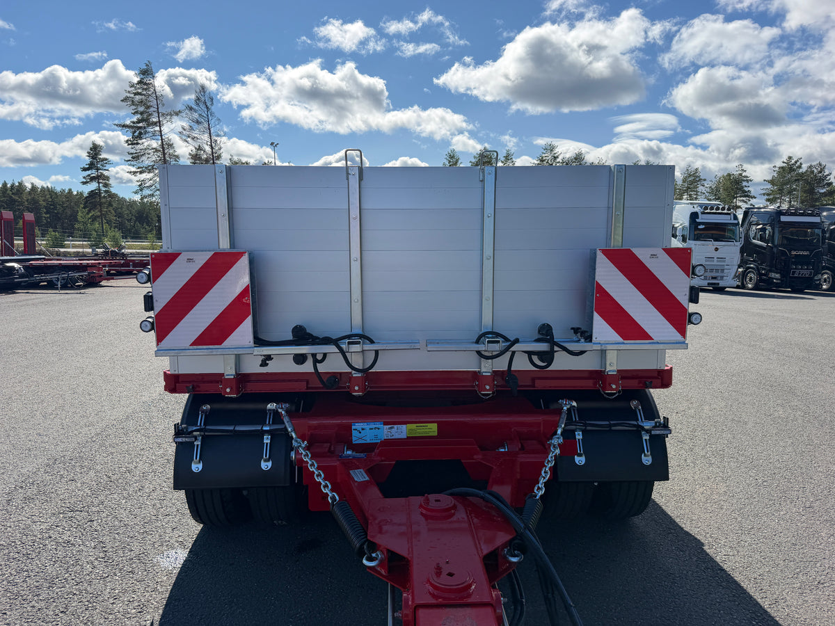 4 axlad 38 tons bodvagn 920mm hög, 10.500mm flakyta