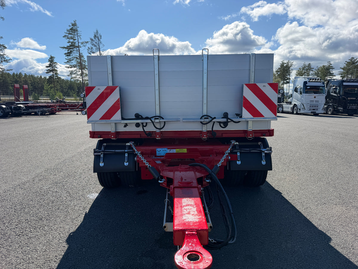 4 axlad 38 tons bodvagn 920mm hög, 10.500mm flakyta