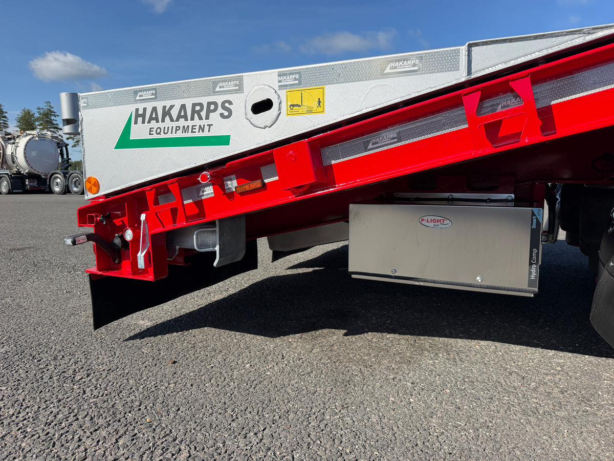 4 axlad 38 tons bodvagn 920mm hög, 10.500mm flakyta