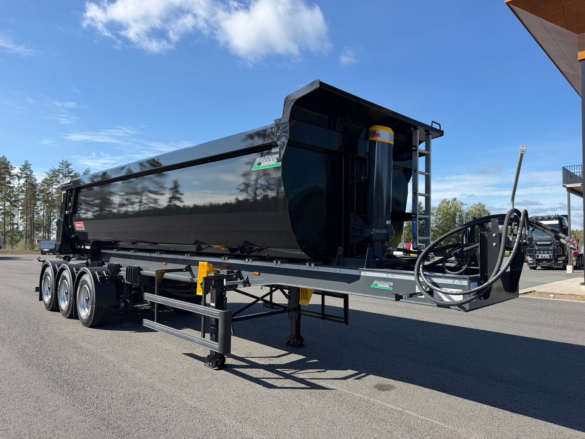 3 axlad Langendorf - Tipptrailer med skjutbar trippel