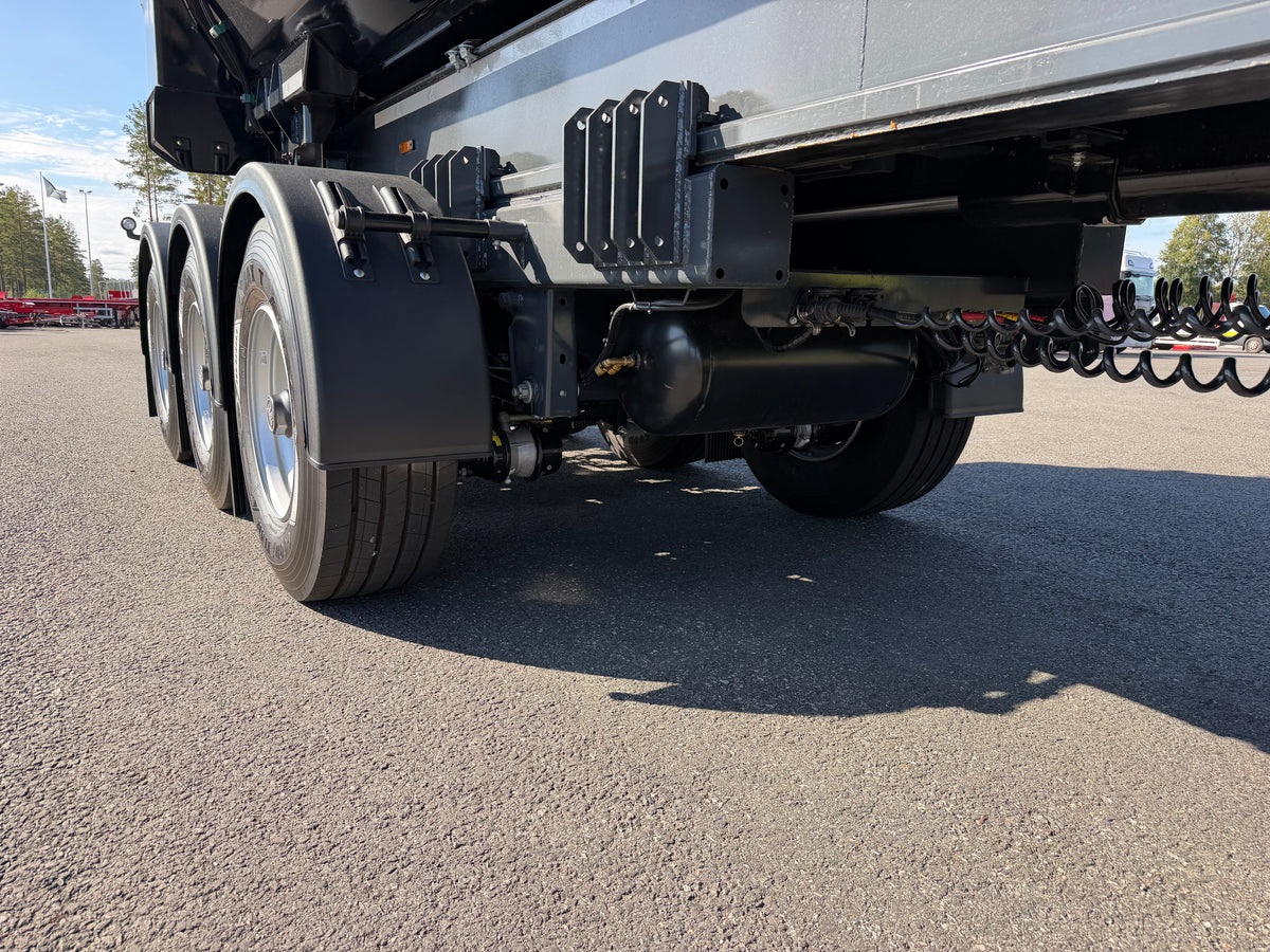 3 axlad Langendorf - Tipptrailer med skjutbar trippel