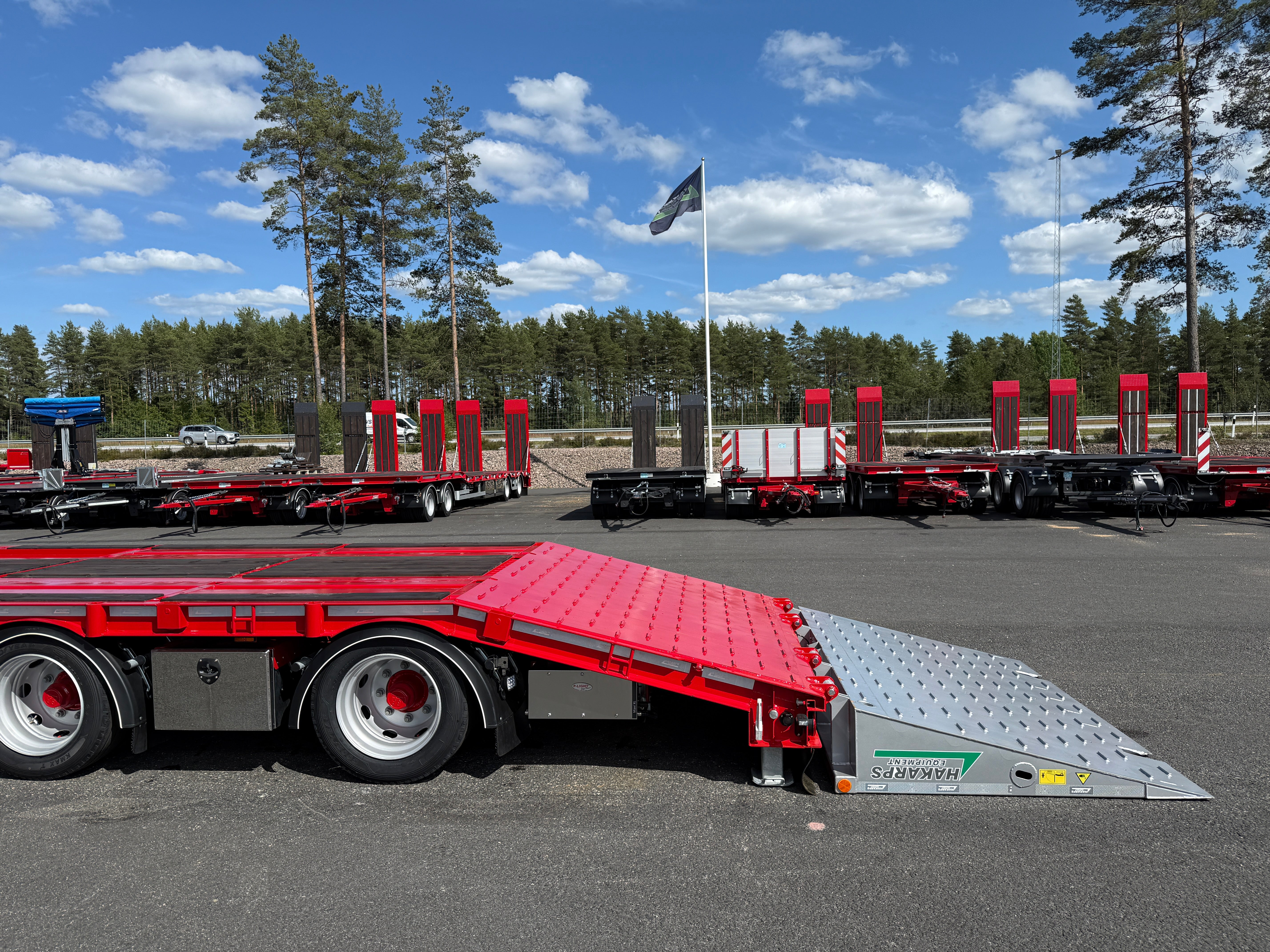 4 axlad 38 tons kombivagn för 2 flak