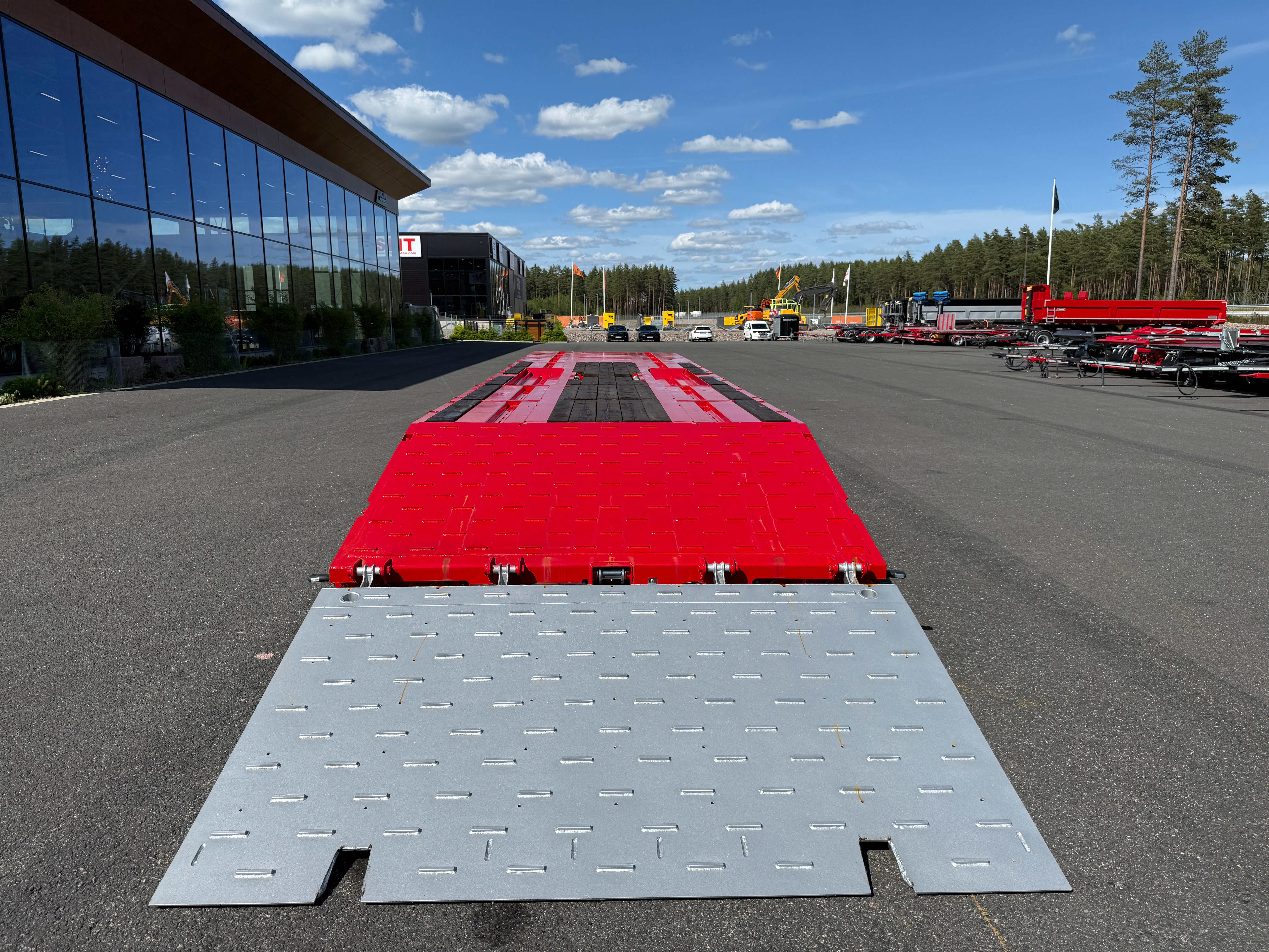 4 axlad 38 tons kombivagn för 2 flak