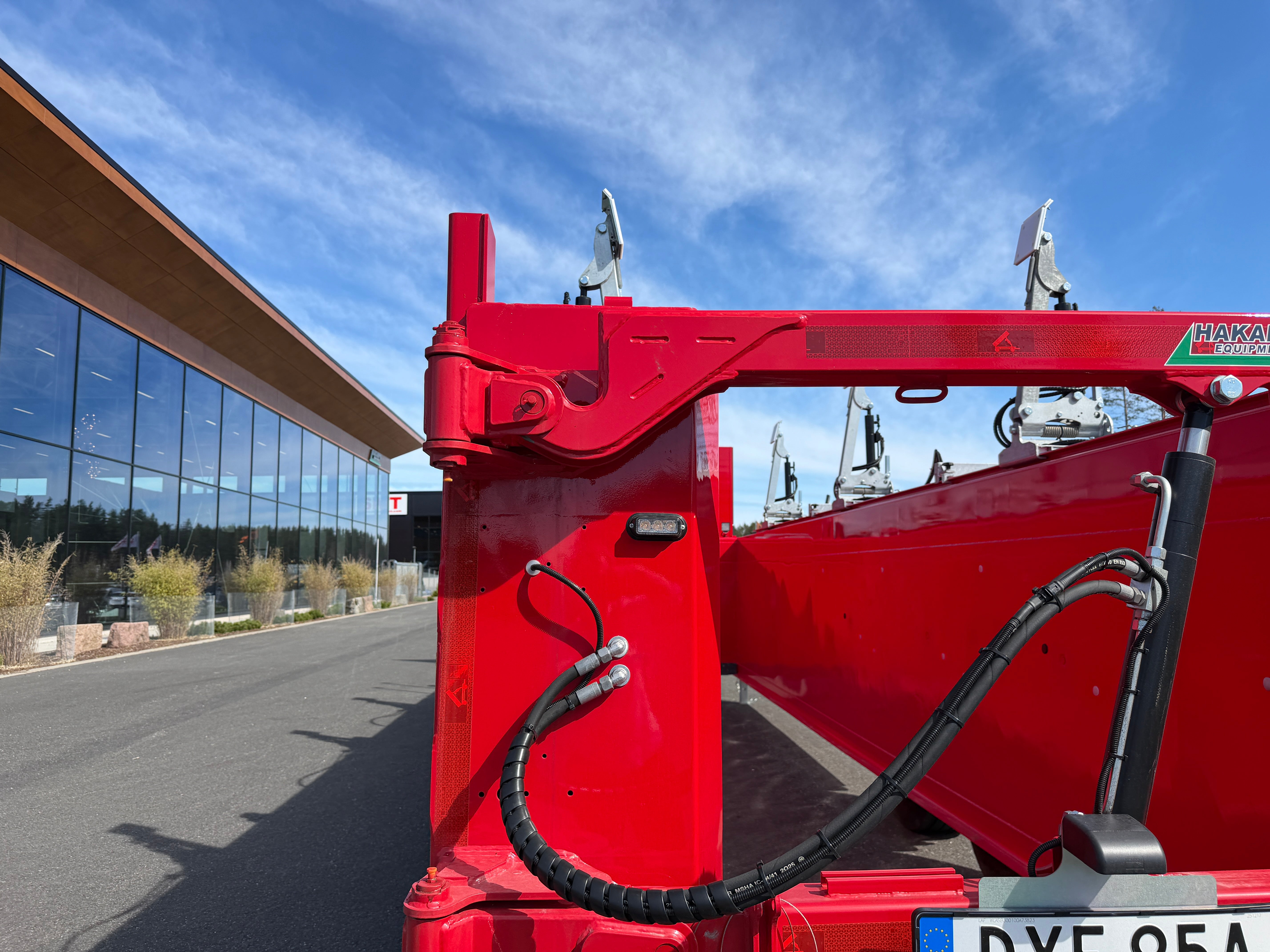 Langendorf 3 axlad bygeltrailer