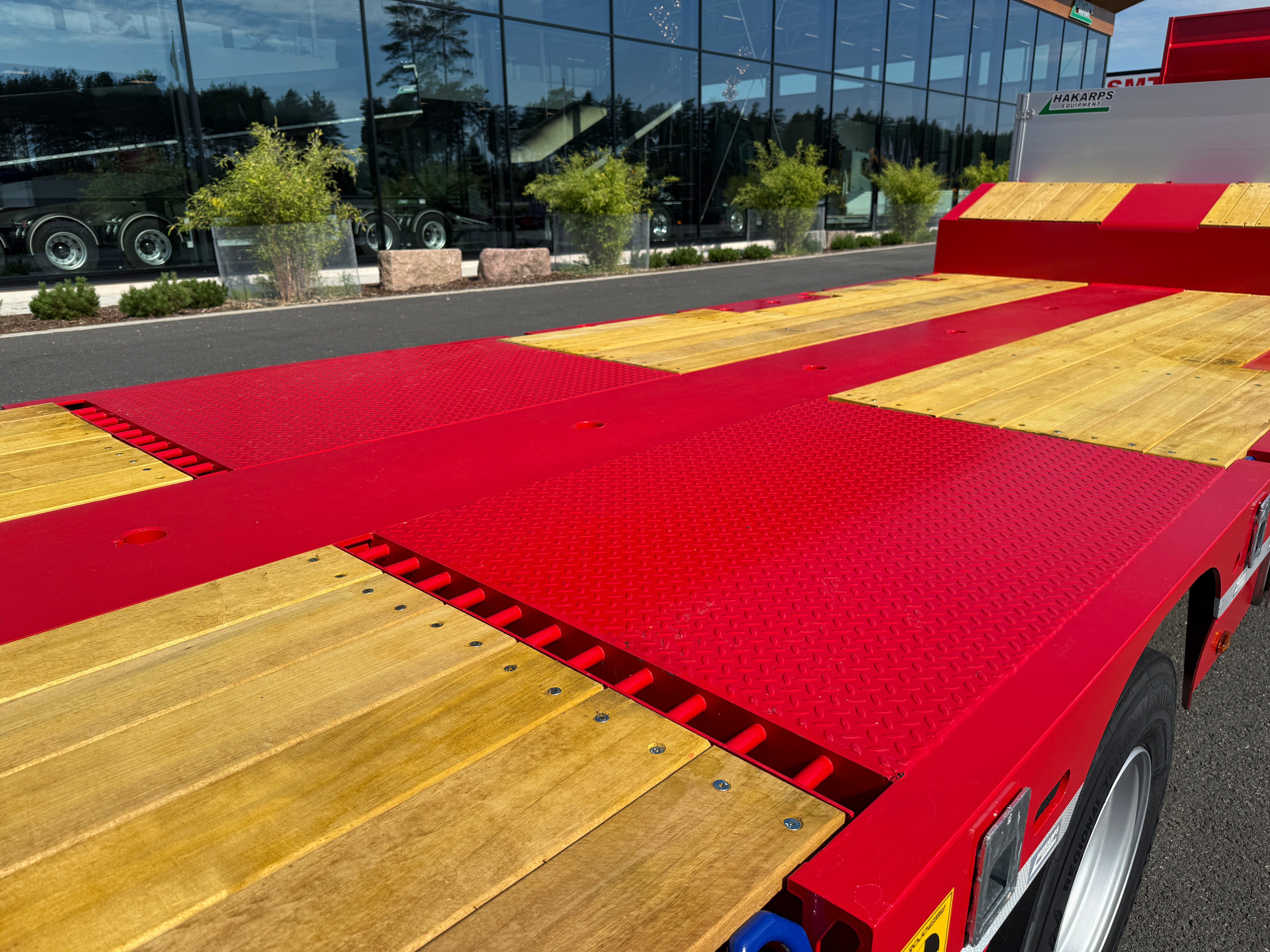 4 axlad ROJO 18,5m jumbotrailer 38 tons skattevikt