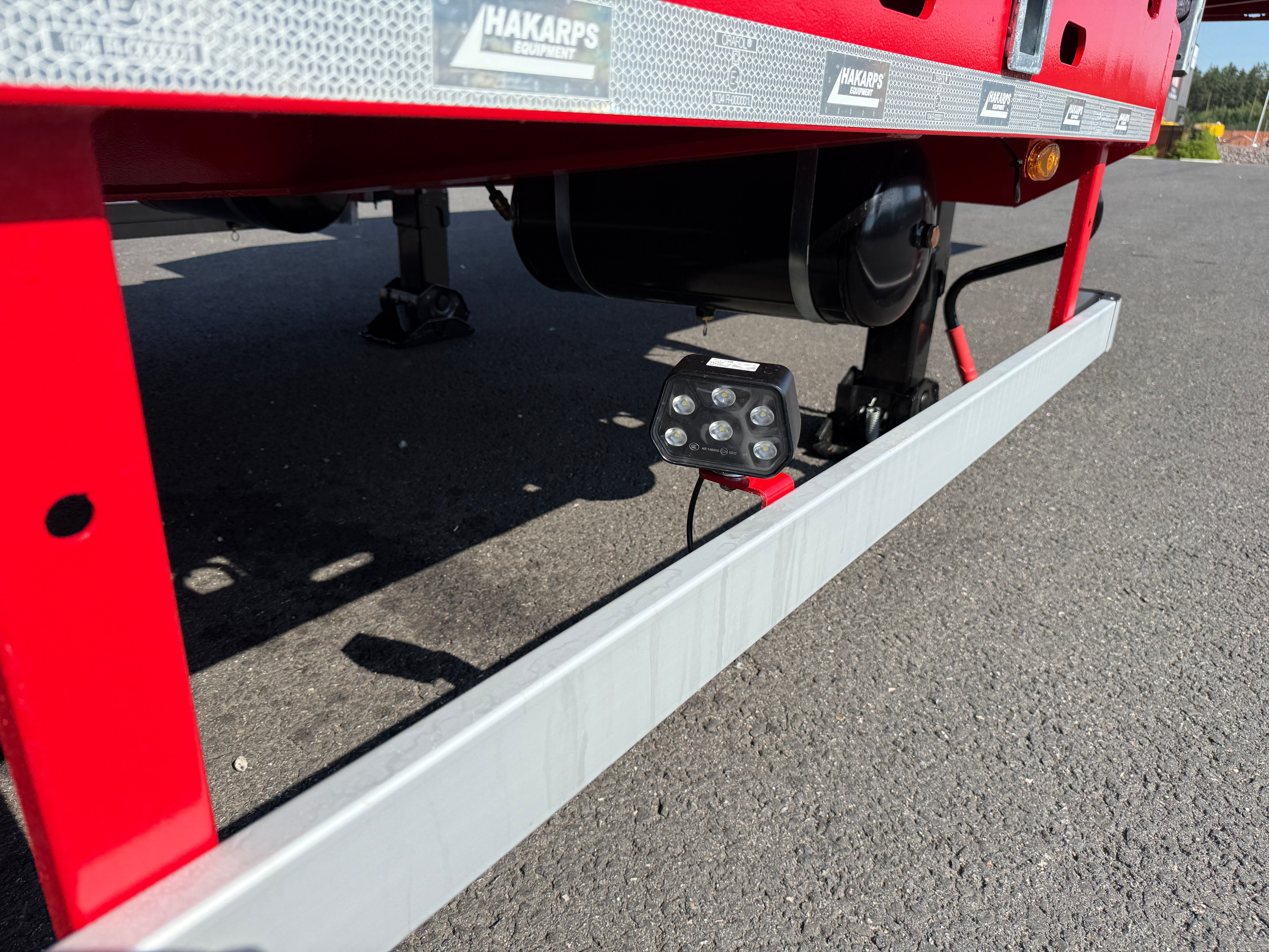 4 axlad ROJO 18,5m jumbotrailer 38 tons skattevikt
