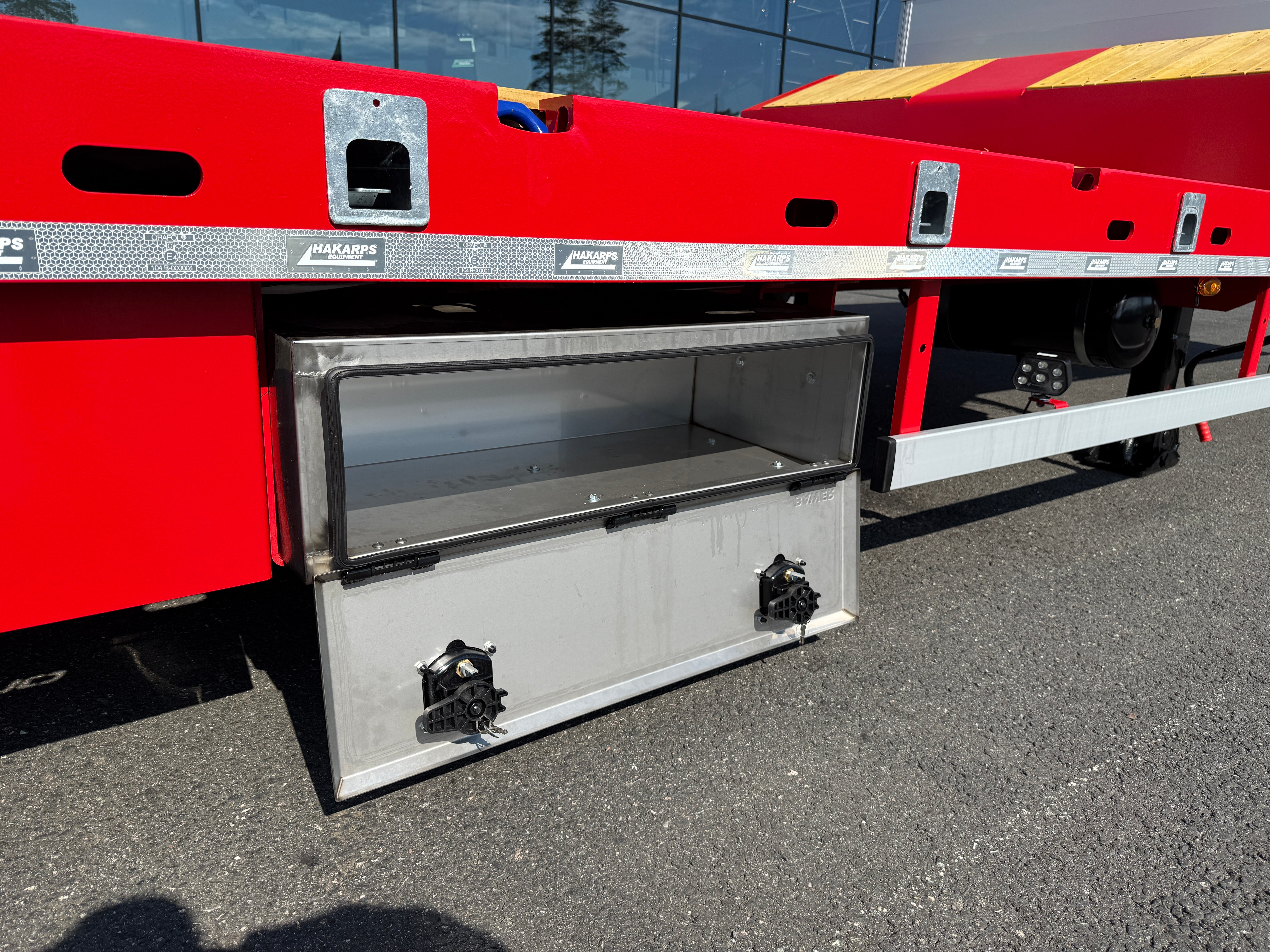 4 axlad ROJO 18,5m jumbotrailer 38 tons skattevikt