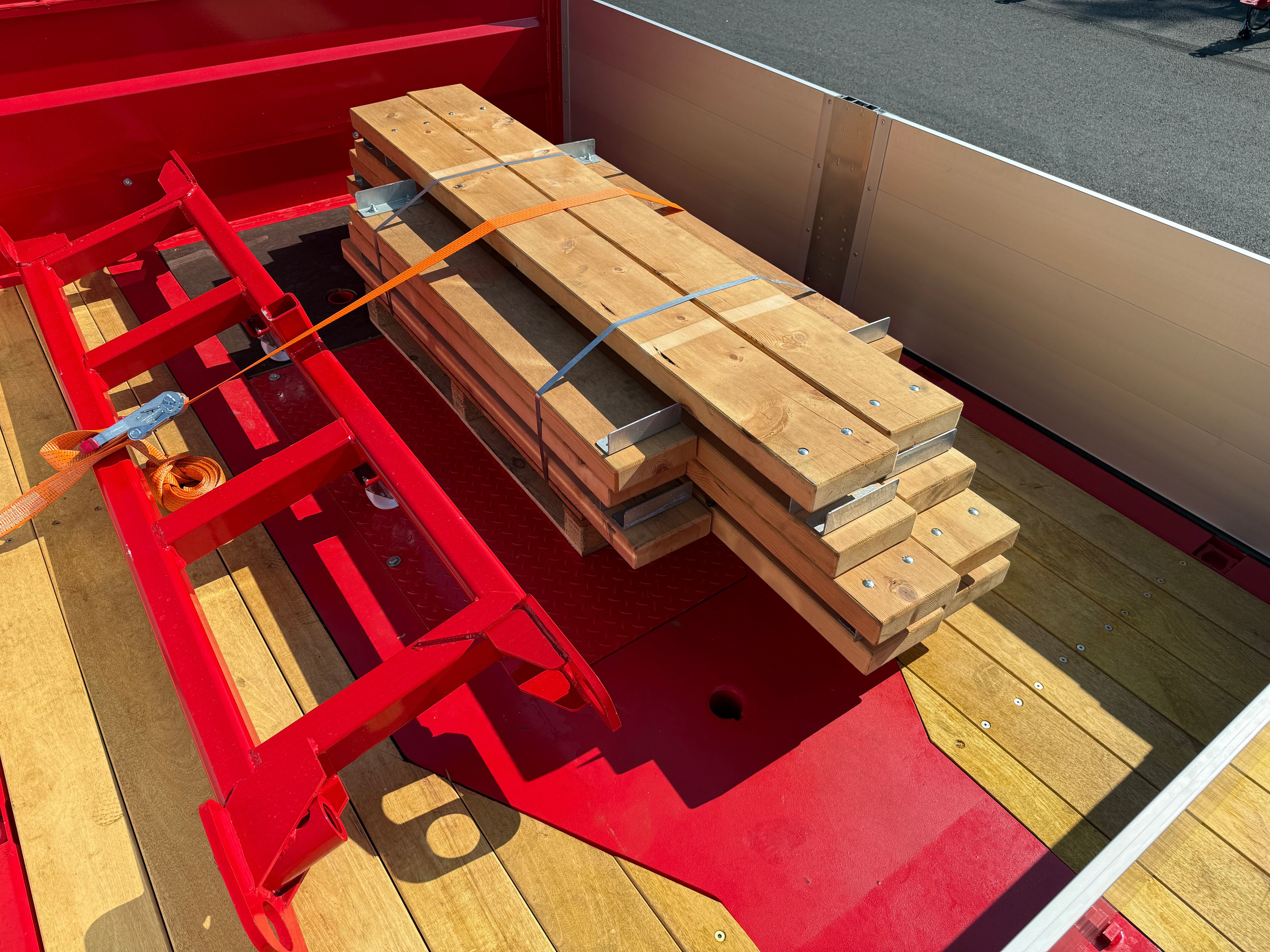 4 axlad ROJO 18,5m jumbotrailer 38 tons skattevikt