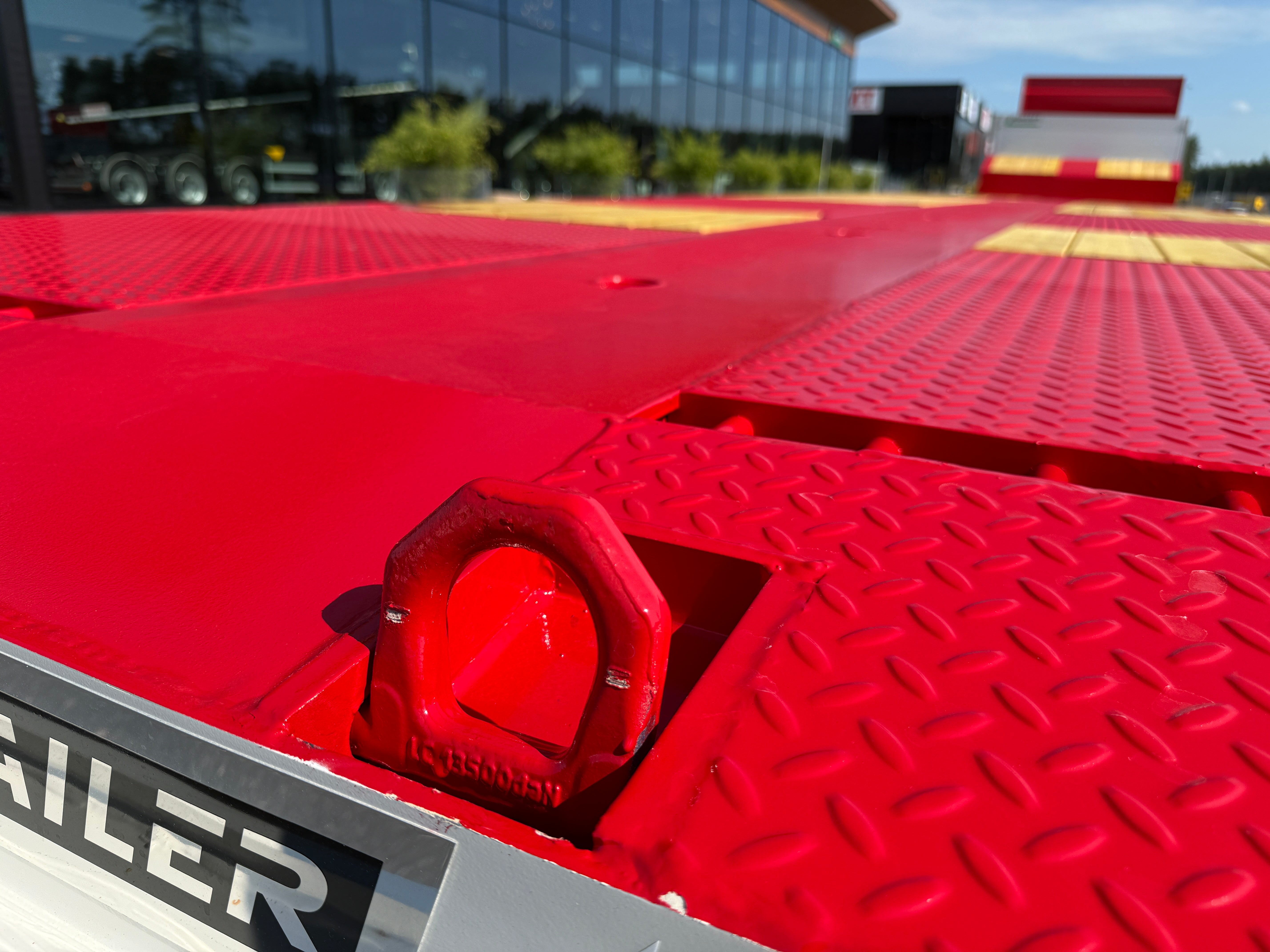 4 axlad ROJO 18,5m jumbotrailer 38 tons skattevikt