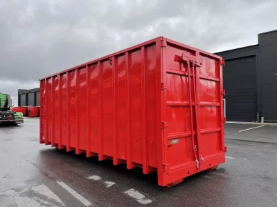 40m3 container allround - Röd