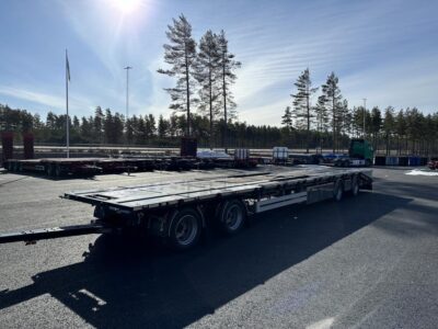 Kombivagn med 2 flak