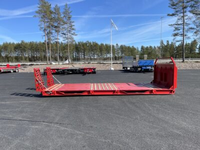 Maskinflak sett från sidan.