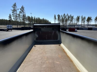 Dumperflak i svart.