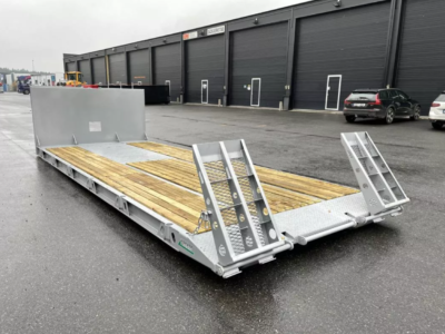 Maskinflak med lösa ramper